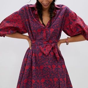 NWT Anthropologie Sachin & Babi Nightingale Mini Dress